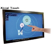 2 개의 실제 손가락 포인트 55 인치 LCD IR/적외선 멀티 터치 스크린/터치 패널 게임 LED TV 용