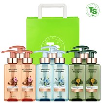 TS 라퍼퓸 샴푸400ml 3개 (향 3종 택 1), 크러쉬시트러스 3개