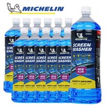 미쉐린 사계절용 친환경 에탄올 워셔액, 1.8L 12개