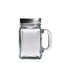 다용도 손잡이 유리병 400ml, 1개