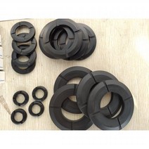 FESTO 실린더 DNC Ding qingadvu 버퍼 링 커버 와셔 불소 플라스틱 32/40/50/63/80, 5 PCS, DNC 80 Black