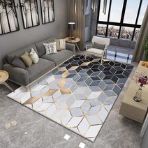 마름모 카펫 오피스 풀 매트 침실 베드 사이드 매트 모던 심플 거실 소파 티 테이블 매트