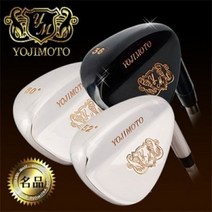 일본명장 요지모토 GOLD FORGED 블랙밀러 골프웨지, 밀러웨지52도