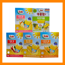 Dole 돌 얼려먹는 아이스팝 후룻팝 100%과즙 얼려먹는주스(62mlx8입)x4팩, 1개, 파인애플팝4팩, 62ml