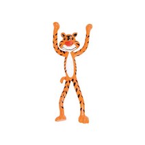 Figets Toys 크리 에이 티브 와이어 로봇 Twisted TDeformed 적 변화 인형 재미 감압 까다로운 어린이 장난, 06 1 Pcs tiger