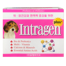 인트라젠 플러스 종합영양제 30p 강아지 고양이 유산균 60g