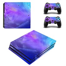 PS4 Pro 게임기 스티커 PS4 본체 스티커, 레드