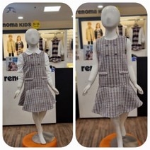 [레노마키즈] 고급스러운 트위드 플레어 원피스 R2243O604