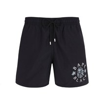 BAPE BLACK x Vilebrequin Logo Emborodery Swimming Shorts Black108544
