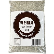 닥터엘시 캣리터 4kg 응고용 고양이 모래 / 미국 와이오밍산 소디움 벤토나이트