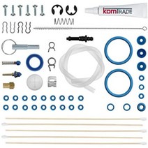 Jura A5 A7 A9 수리 유지보수 수리키트 가스켓 O링 씰 세트 XXXL 비디오 설명 포함