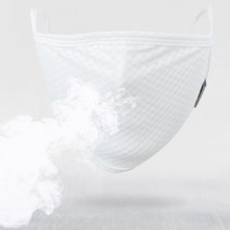 숨쉬기 편한 나노 매쉬 마스크 빨아쓰는 나노필터 자외선차단(화이트), 단품
