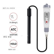 디지털 용존 산소 측정기 수족관용 휴대용 펜 수질 테스터, 한개옵션0