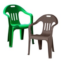 4개 야외 파라솔 플라스틱 의자 편의점 비치 행사용, 적색-4개, 본상품선택