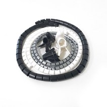 매직케이블 전선정리 케이블 선보호 선정리 16mm 22mm 28mm 32mm, 매직케이블- 그레이16mm