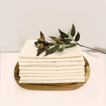 무형광 강화 소창수건 2겹 3겹, 3겹정련전