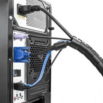 케이블 전선 선정리 파이프 커버 컴퓨터 멀티탭 강아지 고양이 아기 전기 줄 보호캡 5m, 28mm