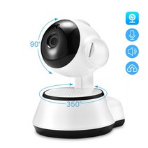 가정용 cctv 야외 현관 강아지cctv Hamrolte baby monitor 1080p 팬틸트 wifi ip 카메라 자동, 64g 카드로 720p, 우리 플러그, 3.6mm