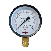 계기 일반 압력계 진공계 연성계 A타입 75파이 유체 측정용 게이지 스팀용 동파 배관 보일러, 75파이15bar