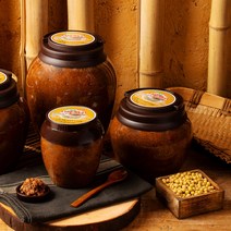 100% 국내산 2년숙성 시골된장 재래식 맛있는 수제된장 1kg 청풍얼음골된장마을, 3kg, 1개