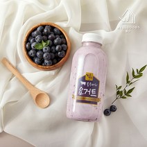 [웰굿] 강훈목장 수제 블루베리요거트 500ml x 3, 단품