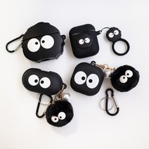 먼지 에어팟/버즈 케이스(4size) 키링 추가구매 가능!, 진주먼지키링 추가, 버즈라이브