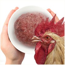 펫바프 펫푸드 강아지생식 통닭 100% 제품 1kg*10 수제자연식 강아지생식 닭분쇄육 화식