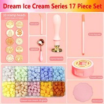 실링왁스 세트 청접장 다꾸 17종 선물세트, 파랑