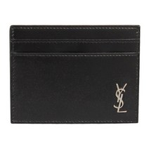 [명품]SAINT LAURENT 생 로랑 카드 607603 1JB0E 1000 남성 카드지갑 607603 1JB0E 1000