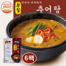 [ 전남 영광 ] 국내산 미꾸라지로 만든 시래기 듬뿍 남도식 황칠 추어탕, 500g x 6팩, 6개