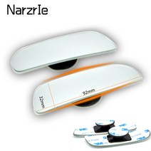 사이드미러보조거울 자동차 미러 Frameless 보조 블라인드 스팟 360 광각 주차 후면보기 조절 액세서리, 한개옵션0