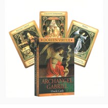 English Tarot Leisure entertainment Fate Chess Cards Game Tarot Archangel Gabriel Oracle Cards Is Wo, [23] Paper Card