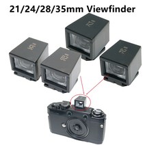 카메라 광학 측면 축 뷰파인더 라이카 28mm 35mm 외부 측축 교체, 04 21mm