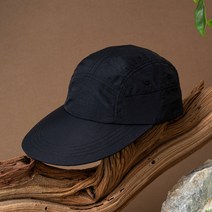 만달리온 롱빌캡 캠프캡 블랙 모자 / 캠핑모자 햇빛가리개모자 썬캡모자 자외선차단캡 등산모자 낚시모자 피크닉