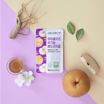 유기농 착즙 배도라지즙, 2BOX (80ml X 20포)