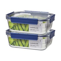 락앤락 2개세트 탑클라스 직사각 2L