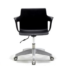 체어렉스 엔트 인테리어 학생 책상 의자 회전형, 블랙, 1개