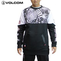 「전품 5 배 11일 08시까지」21-22 VOLCOM 크루 USST LET IT STOM CREW FLEECE g4602201 : 정품/볼컴/남성/스노보드복/트레이너/맨투맨/스노, 엘