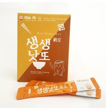 발효명가 청보마을 가장 간편한 낫또스틱 낫또성분그대로 3.5gx30개 HACCP인증, 1통, 105g