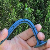 제초매트 못핀 잡초매트 고정핀 농업용 부직포 플라스틱 말뚝 제초망 멀칭 방초망 고정못 농사용 방초매트 꽂이 농업 잡초방지 21cm