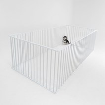 독톡 강아지 울타리 애견 펜스, 옵션06, 코코아밀크, 알루미늄(단일색상)