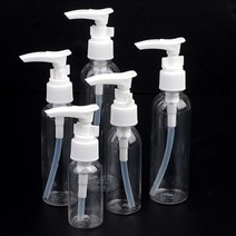 투명 펌핑공용기 클랜징 오일 크림 소분공병, 용량, 120ml