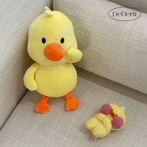 데데리트 말랑콩덕 리듬타는 오리 안고자는 애착 인형 생일 선물