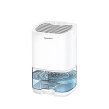 제습기 공기청정 대형 소형 원룸 가정용 1000ML 제습기 공기 청정기 2 in 1 휴대용 가전 제품 다채로운 조, 01 White square_01 Eu 플러그