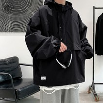 아노락바람막이 반집업 재킷 바람막이점퍼 남자