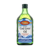 칼슨랩스 코드 리버 오일 500ml 대구 간유 오메가 3 비타민 A DHA EPA 오마비, 1개, 기본
