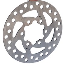 6홀 브레이크 디스크 로터 패드 교체 부품 110mm Mijia M365 Pro 전기 스쿠터