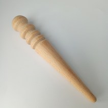 라운드 우드 슬리커 가죽 솔리드 우드 라운드 버니싱 엣지 for Polished edge leather craft working tool leather edge slicking
