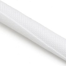 전선보호대 15M 자체 폐쇄 PET 확장 가능 꼰 슬리브 자기 유연한 튜브 절연 호스 와이어 랩 케이블 닫기 보호기, WHITE+8mm+1 Meter