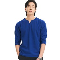데이블랙 남성용 브이 트임 7부 티셔츠 DBL001101082
